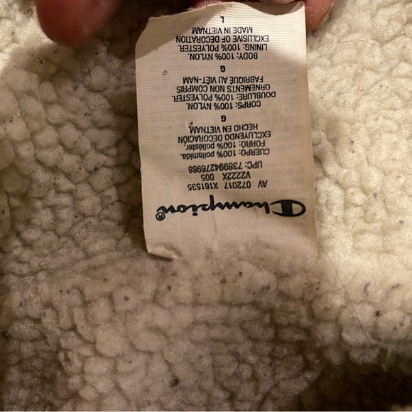 SUPREME X CHAMPION SHERPA zip up jacket  | Authentic - Picture 6 of 6